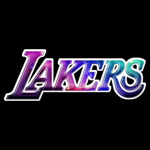 Galaxy Los Angeles Lakers Logo iron on paper